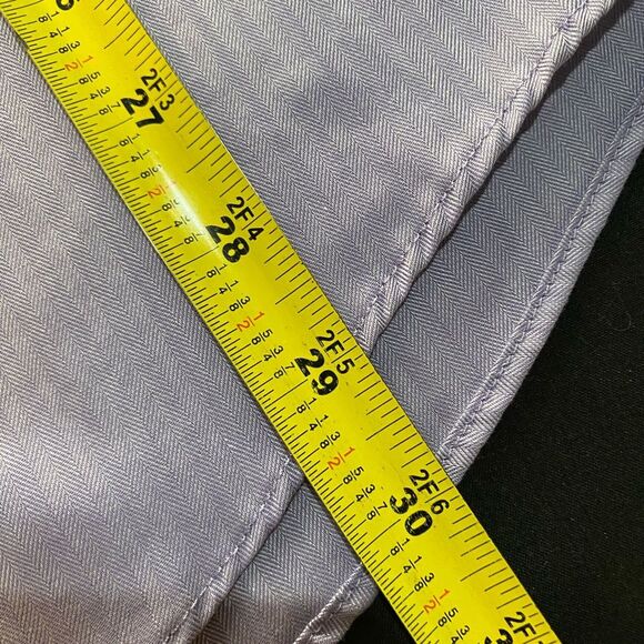 Ralph Lauren sz 16 (Black Label) Men's Non Iron Lavender Dress Shirt ub1-1 - Picture 8 of 9